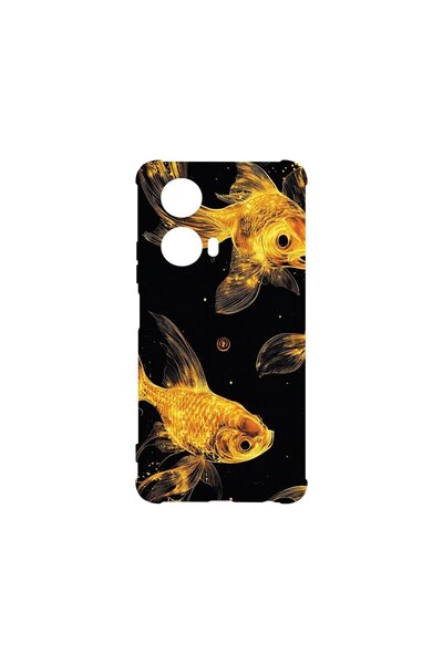 bestcase Husa pentru Motorola Moto G35, BestCase¬Æ Anti Shock 1.5MM, Gold Fis...