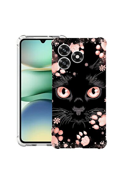 bestcase ¬Æ Husa Anti Shock Compatibila cu Honor 400 Lite, Black Cat, 2038626...