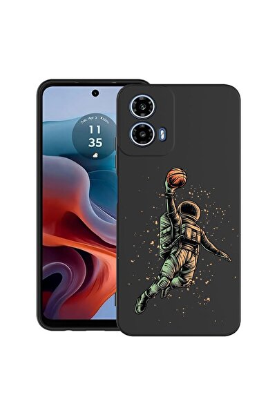 bestcase ¬Æ Husa pentru Motorola Moto G45 cu Design Astronaut Basketball, TPU...