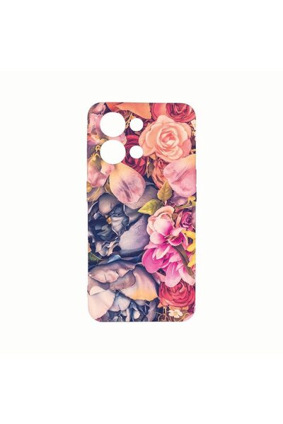 bestcase Θήκη σιλικόνης, Συμβατή με Oppo Reno8 Pro, Φλοράλ, Ανθεκτική στη φθο...