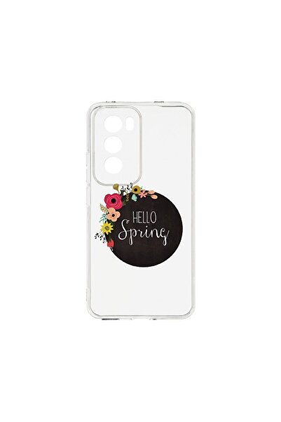 bestcase ¬Æ Husa Clear Silicon 2MM, Compatibila Cu OPPO Reno12 5G, Hello Spri...