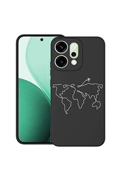 bestcase Θήκη για OPPO Reno14 5G με Σχέδιο Ταξιδιού, TPU Ματ Εξαιρετικά Λεπτή...