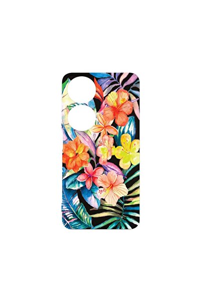 bestcase Husa BestCase® Silicon Premium, Compatibilă cu Honor X7b, Flori, Sub...