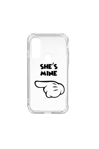 bestcase Husa Anti Shock Silicon Compatibila Cu Motorola Moto E20, She's Mine...