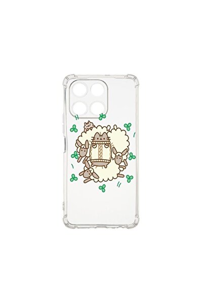 bestcase Αντικραδασμική Θήκη 1.5MM, Συμβατή με Honor X6a, Σχέδιο Κουνέλια - Α...
