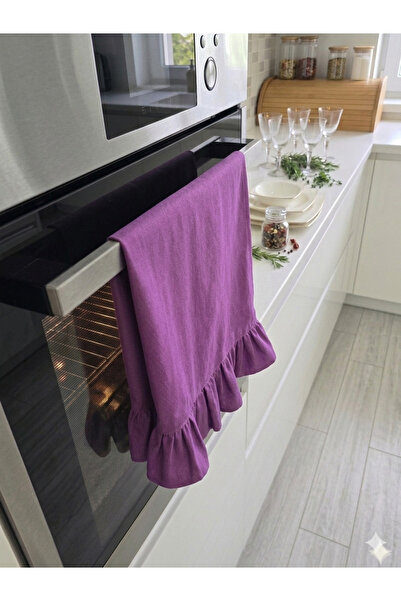 Angels' Collection Oven Cover - with Ruffles and Liquid Repellent Feature