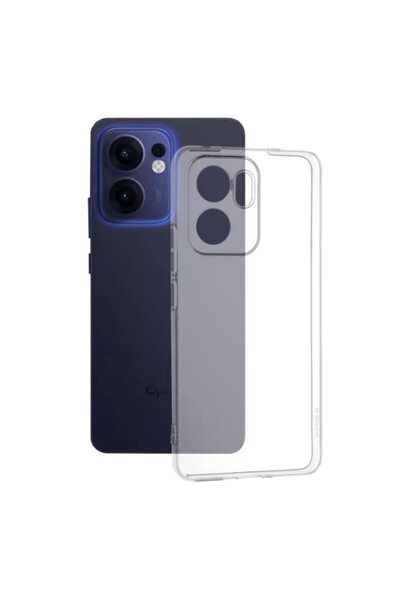 bestcase Husă transparentă din silicon de 2MM pentru Oppo Reno13 F 5G, antișo...