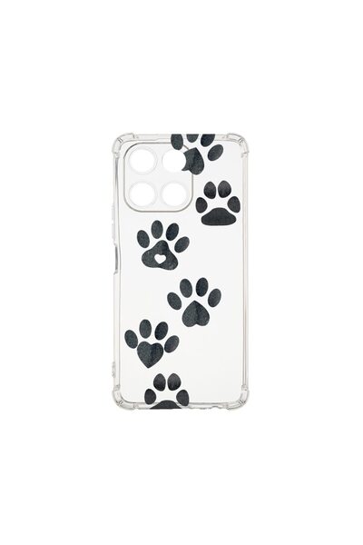 bestcase Θήκη για Honor 200 Smart, Αντικραδασμική 1.5MM, Σχέδιο Πατούσας Σκύλ...
