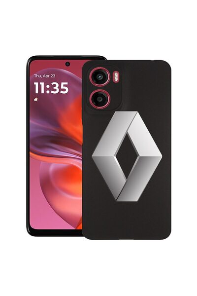 bestcase ¬Æ Husa pentru Motorola Moto G05, Renault, Slim Silicon 0.8MM, Antis...