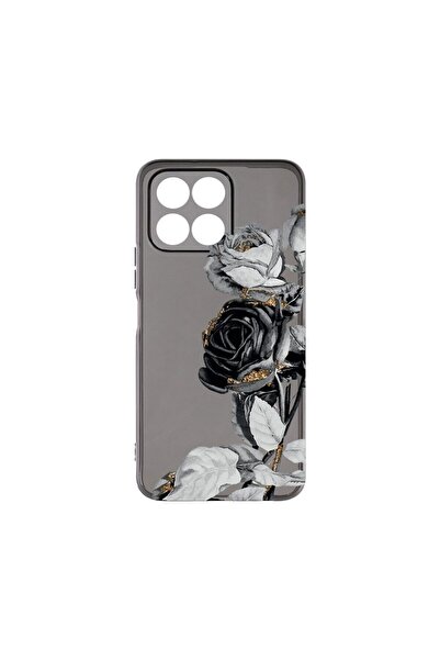 bestcase Θήκη Σιλικόνης Γραφίτη 1.5MM, Συμβατή με Honor X8 5G, Μαύρο Ροζ, Αντ...
