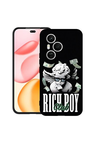 bestcase Υπέρλεπτη Θήκη Σιλικόνης για Honor 400 Pro με Σχέδιο Rich Boy Club, ...