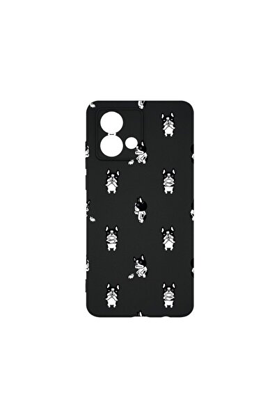 bestcase Тънък силиконов калъф 0.8ММ, съвместим с Motorola Edge 40 Neo, с дес...