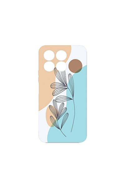 bestcase Husă pentru Honor X6b, BestCase® Slim Premium Silicon 1.2MM, Floare ...