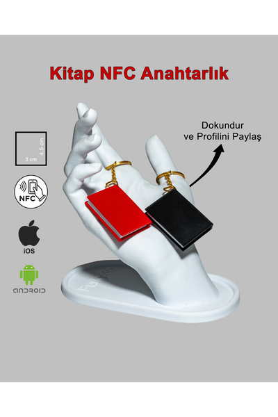 Çipli (NFC) Kitap Anahtarlık