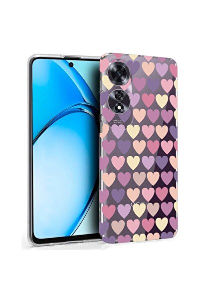 bestcase ¬Æ Husa pentru OPPO A60 4G, Clear Silicon 2MM, Hearth, Antisoc, Prot...