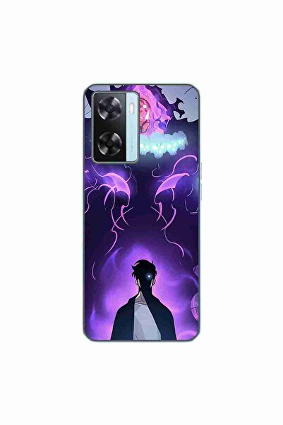 OEM Husa compatibila cu Oppo A57s Silicon Gel Tpu Model Solo Leveling Demon