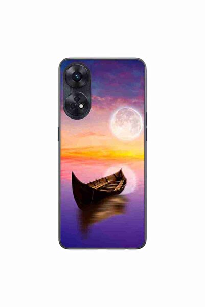OEM Husa compatibila cu Oppo Reno8 T 4G Silicon Gel Tpu Model Moonlit Serenity