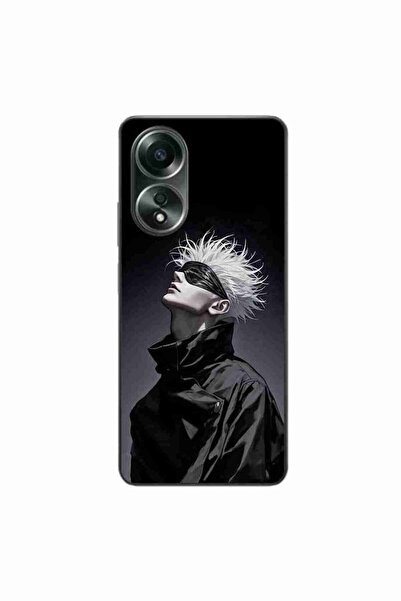 OEM Husa compatibila cu Oppo A58 4G Silicon Gel Tpu Model Jujutsu Kaisen Gojo...