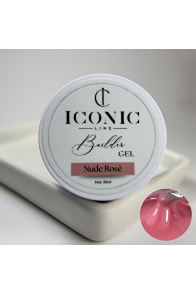 Iconic Line Builder Gel - Nude Rose - 30 ml