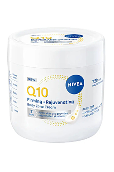 NIVEA Cremă de corp Q10 pentru fermitate și remodelare, 400 ml