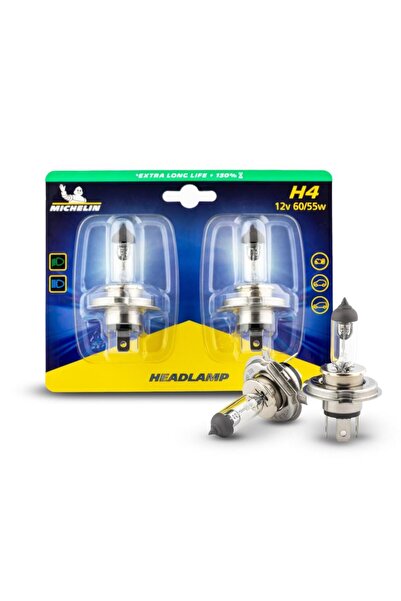 Michelin MC32286 12Volt 60/55Watt 1650 Lümen H4 2’li Halojen Far Seti