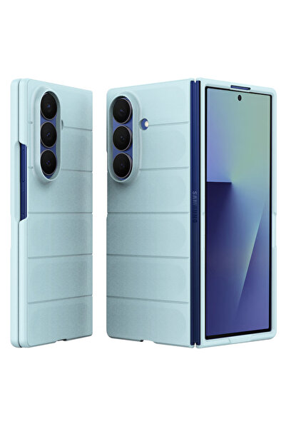 OEM Калъф за Samsung Galaxy Z Fold7, Южно небе, Защита, син