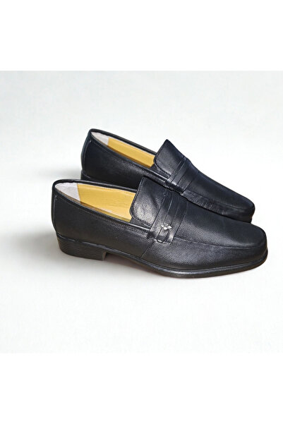 SPOKEN Ayakkabı & Kemer Men's Genuine Leather Black Classic Daily Dad Shoes