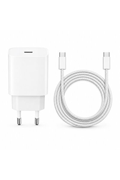 Kulstern Încărcător Rapid 20W USB-C pentru iPhone 15/16/17, Samsung S25/S24/S...
