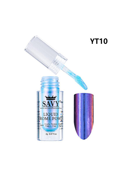 OEM Pigment pentru unghii, Pudră lichidă cu efect de crom, YT10