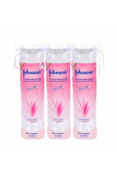 Johnson's فوط قطنية ناعمة وماصة (3 × 80 قطعة)
