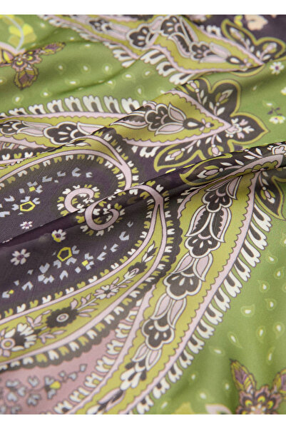 MANGO Woman Paisley desenli şal