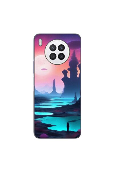 OEM Θήκη συμβατή με Huawei Nova 8i Σιλικόνης Gel TPU Μοντέλο Mystic Planet