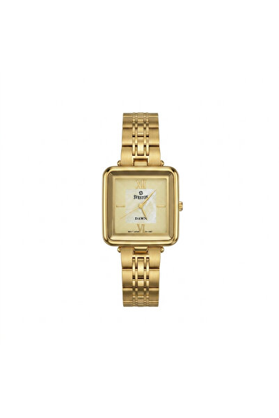 Sveston ساعة DAWN SV-19037 L بمينا ذهبي - كوارتز نسائية