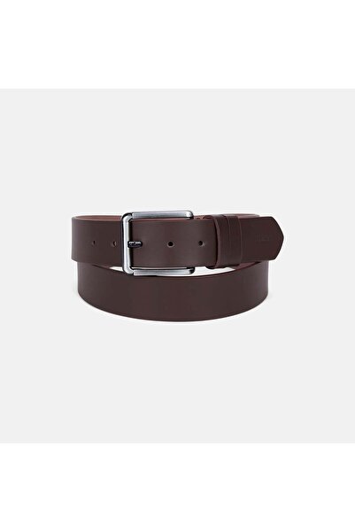 Desa Men's Bitter Brown Leather Sports Belt