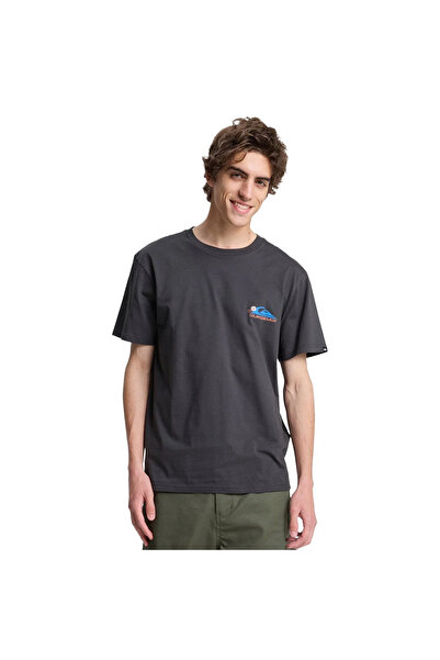 Quiksilver Ev Barrel Parad Erkek Gri Outdoor T-Shirt EQYZT08285-3105