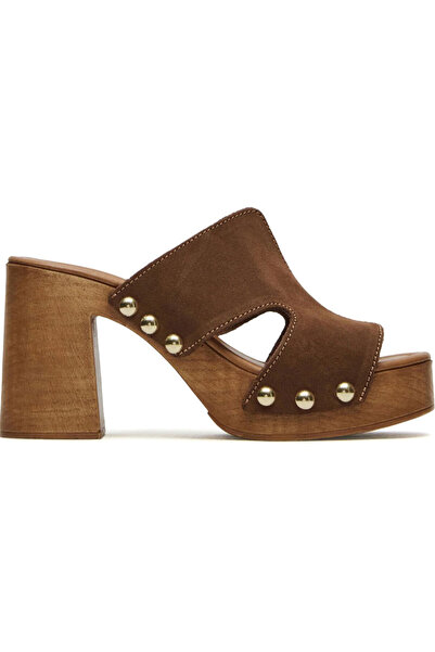 Steve Madden δερμάτινο ταμπά τσόκαρο SUNKISSED