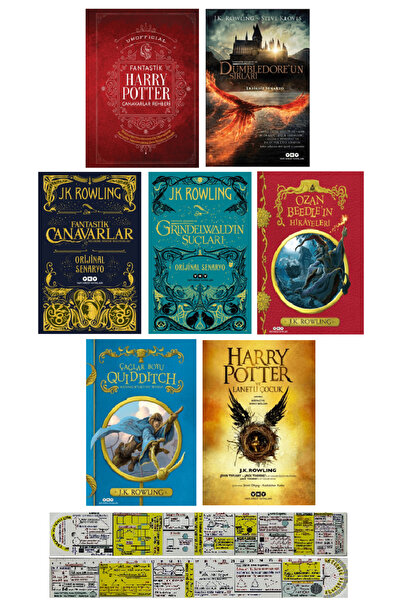 Yapı Kredi Yayınları Harry Potter Evreni 7 Kitap Set/Çağlar Boyu Quidditch + ...