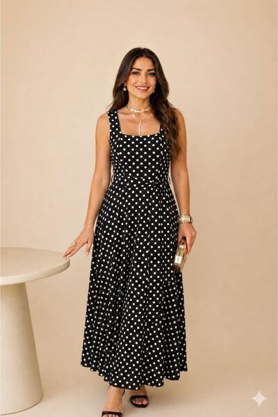 Volans Moda Puantye Detail Dress