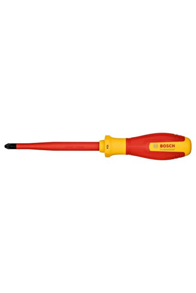 Bosch Profesyonel İzoleli 1000 Volt Tornavida PZ3 x 125 mm (1600A02ND3)