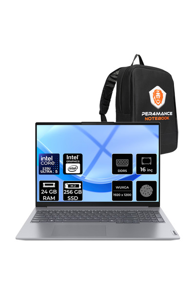 LENOVO ThinkBook 16 Gen 7 Core Ultra 5 125U 24GB RAM 256GB SSD 16" FHD+ FreeD...