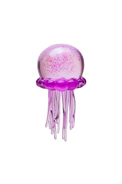 Flippy Jucarie Squishy Jelly, Flippy, Model Meduza Translucida, Jucarie Antis...