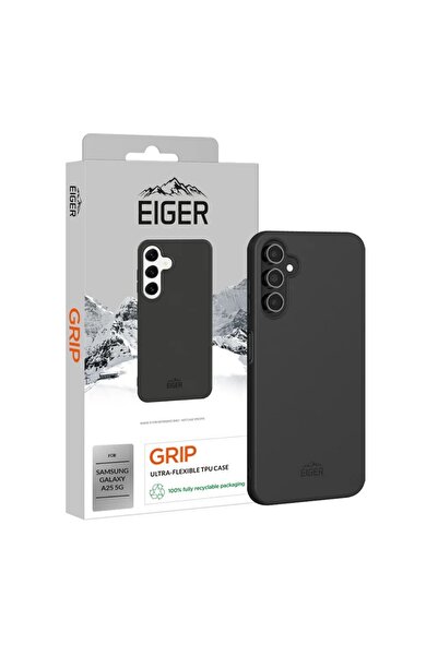 EIGER Husa Grip GRS Samsung Galaxy S25 Negru