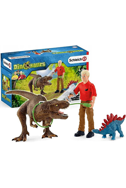 SCHLEICH Dinosaurs 41465 Tyrannosaurus Rex Attack