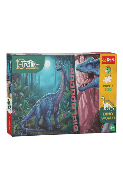Trefl Puzzle 100 Inspirat de Dino World