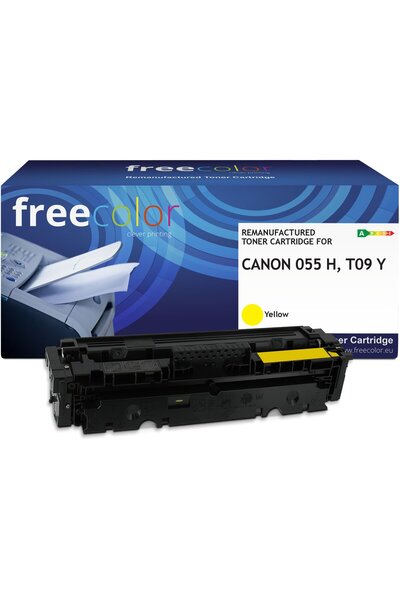 Freecolor Toner Canon 055H (3017C002) galben 5600 pagini recondiționat