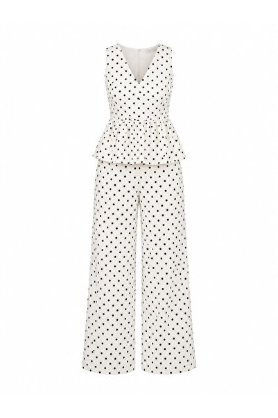 ALLWIN Polka Dot Flounce Set