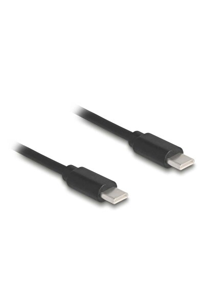 DELOCK Cablu spiralat USB 2.0 Tip-C, conector tată-tată, 0,45-0,75m