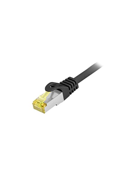 EQUIP Cablu patch Cat6A de exterior S/FTP 2xRJ45 3.00m negru LSZH în pungă de...