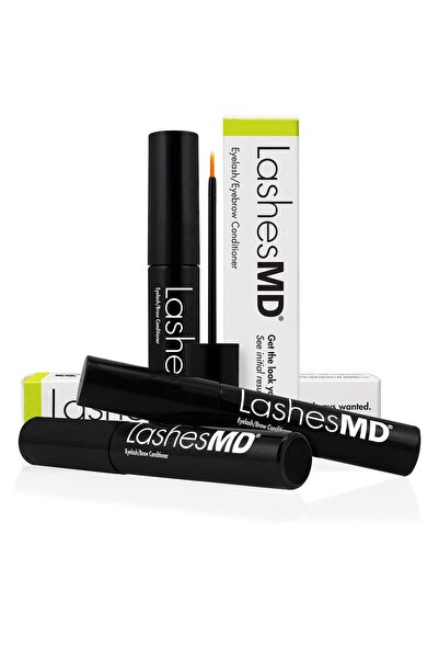 LashesMD Eyelash Growth Serum & Conditioner, 0.135 oz. – Naturally Enhances f...