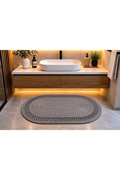 Hediyeninellitonu Straw Mat Door Mat Bathroom Mat Handmade Decorative Mat Rug...